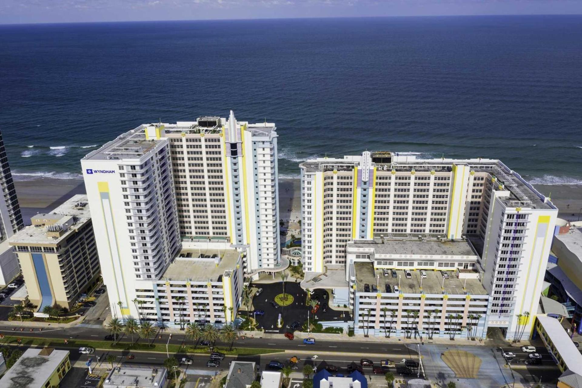 Luxury 6Th Floor 1 Bedroom Condo Direct Oceanfront Wyndham Ocean Walk Resort Daytona Beach | 610 外观 照片