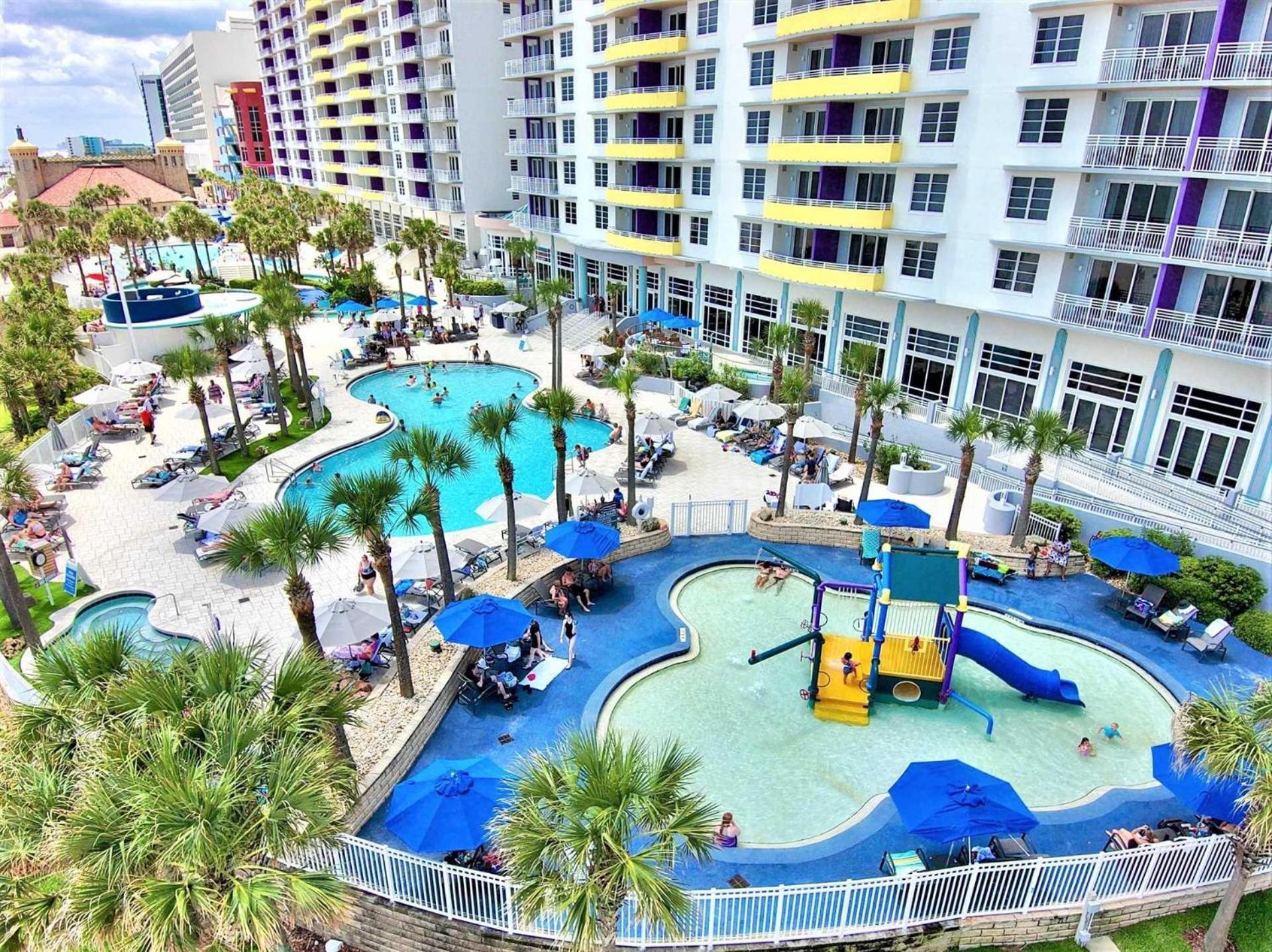 Luxury 6Th Floor 1 Bedroom Condo Direct Oceanfront Wyndham Ocean Walk Resort Daytona Beach | 610 外观 照片